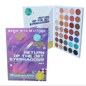 RUDE Return Of The Jet Eyeshadows 35 Eyeshadow Palette - Book 4 by Avera Group